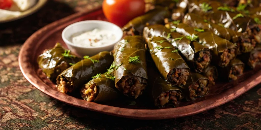 Iraqi Dolma Mezze Platter Iraqi dolma