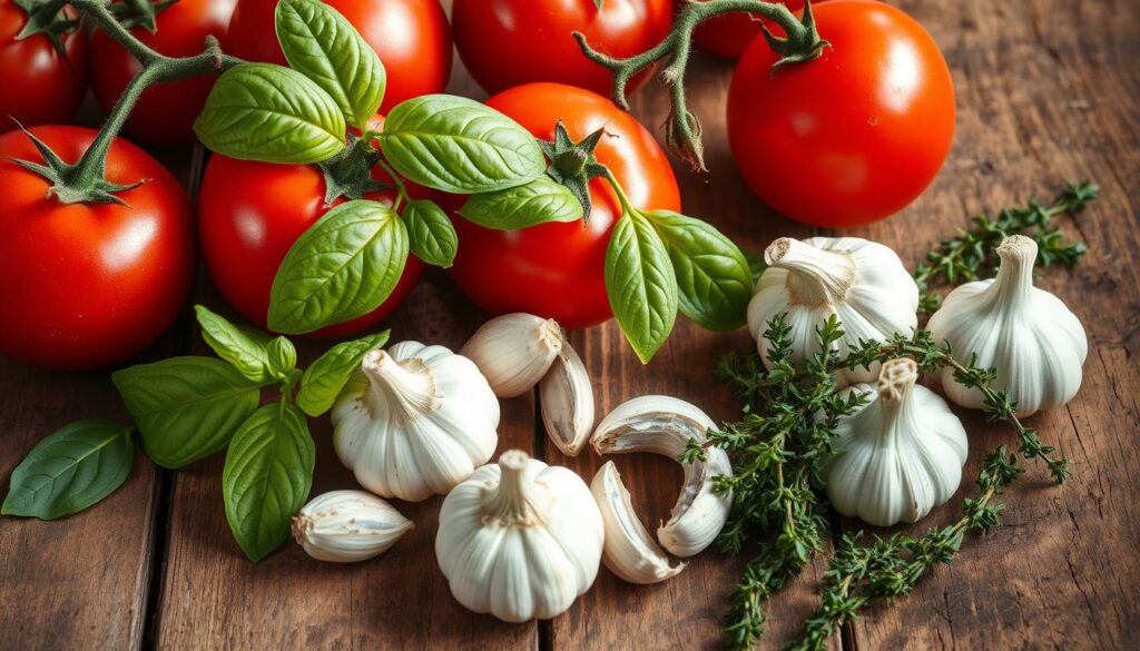 Fresh Ingredients for Homemade Pasta Sauce Fresh Ingredients for Homemade Pasta Sauce