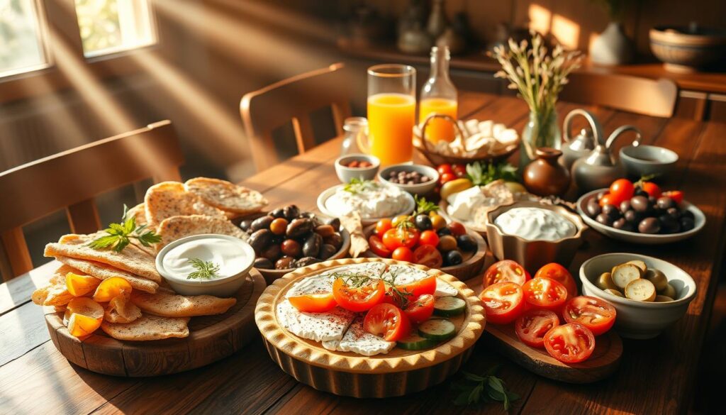 Middle Eastern Breakfast Spread Middle Eastern Breakfast Spread