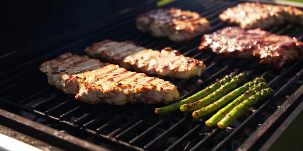 Wood Pellet Grill Outdoor Cooking