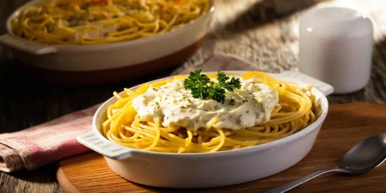 baked spaghetti recipe with cream cheese