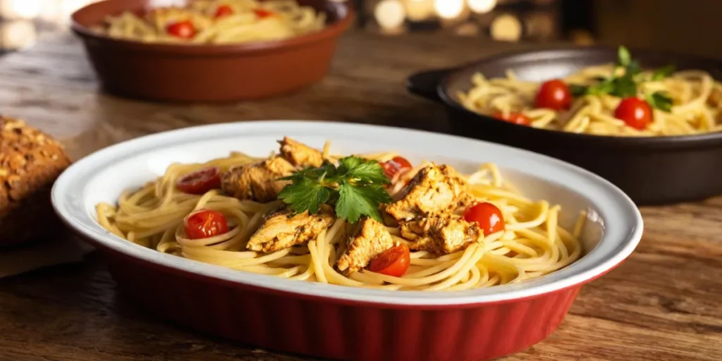 Chicken Spaghetti Family Meal