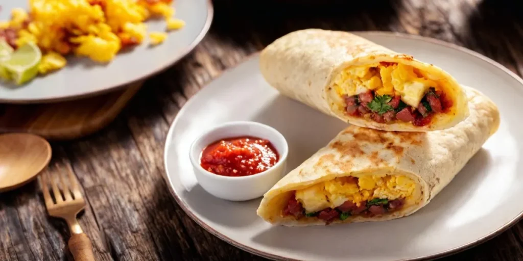 simple breakfast burrito recipe