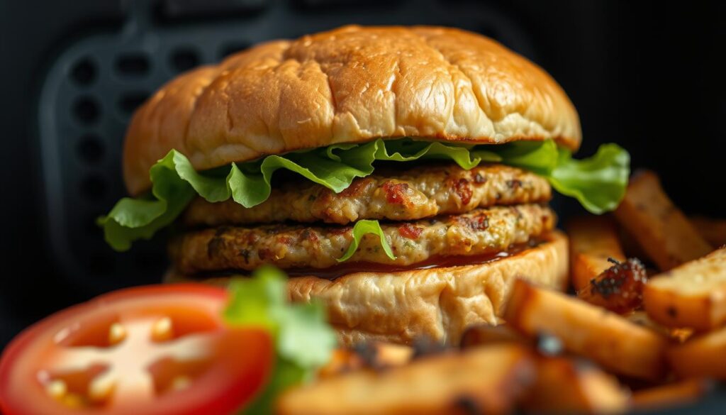 air fry turkey burger air fry turkey burger