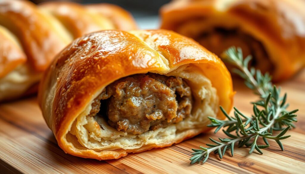 breakfast sausage roll