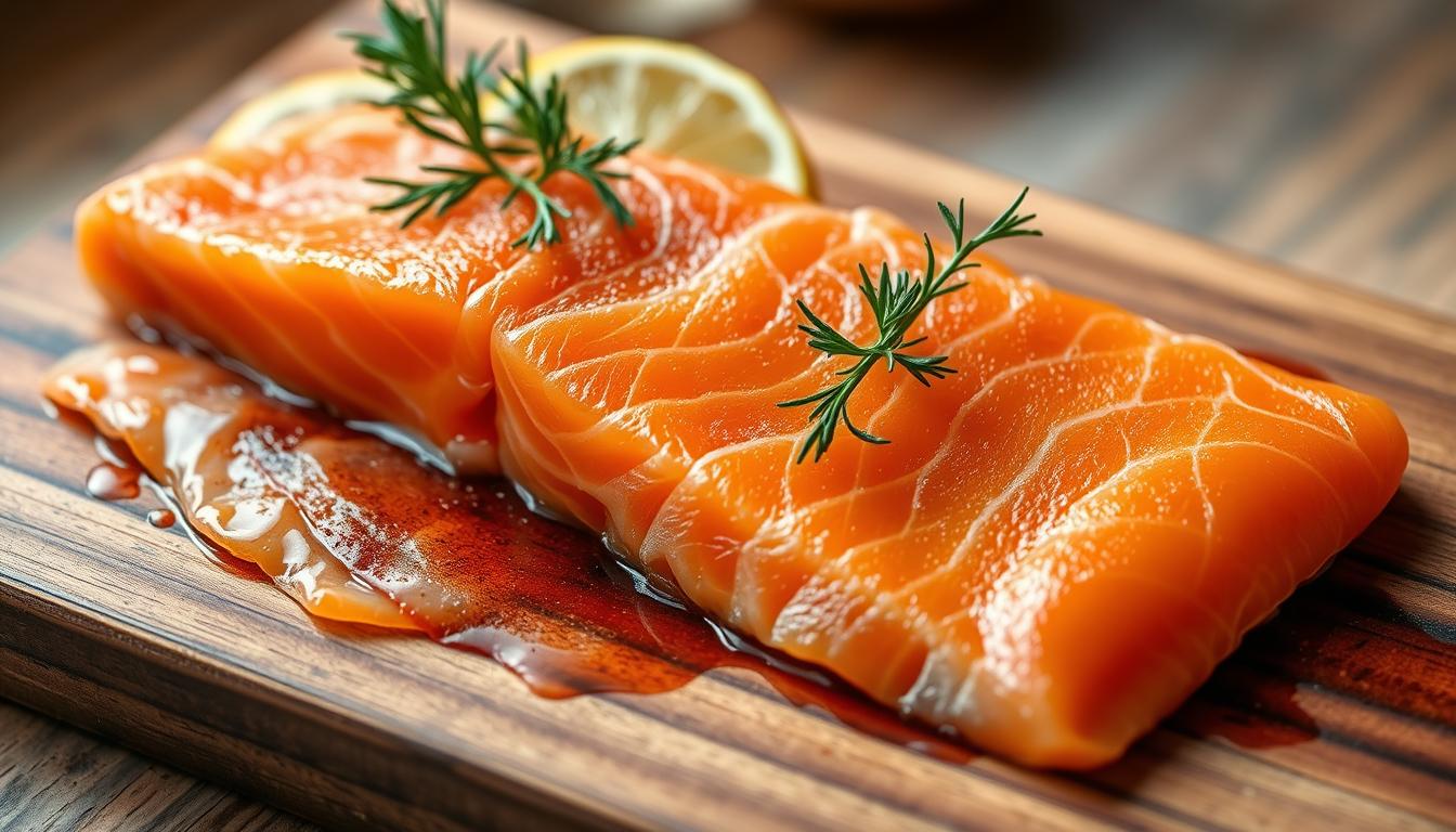 cold smoked salmon
