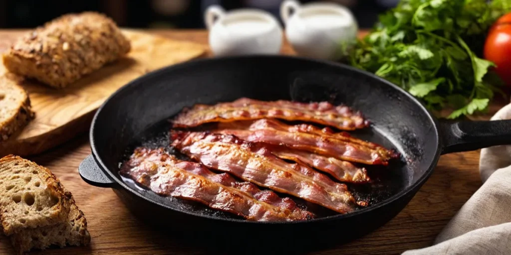cooking turkey bacon in the oven