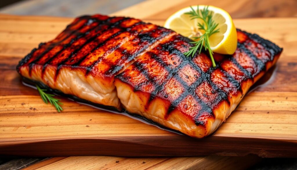 grilled salmon on plank cedar grilled salmon on plank cedar