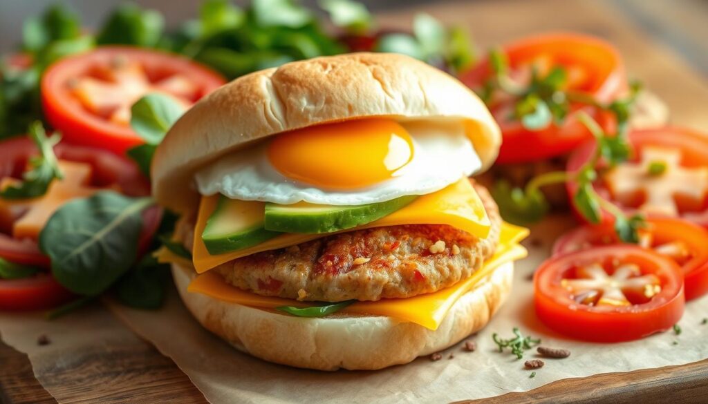 healthy breakfast sandwich healthy breakfast sandwich