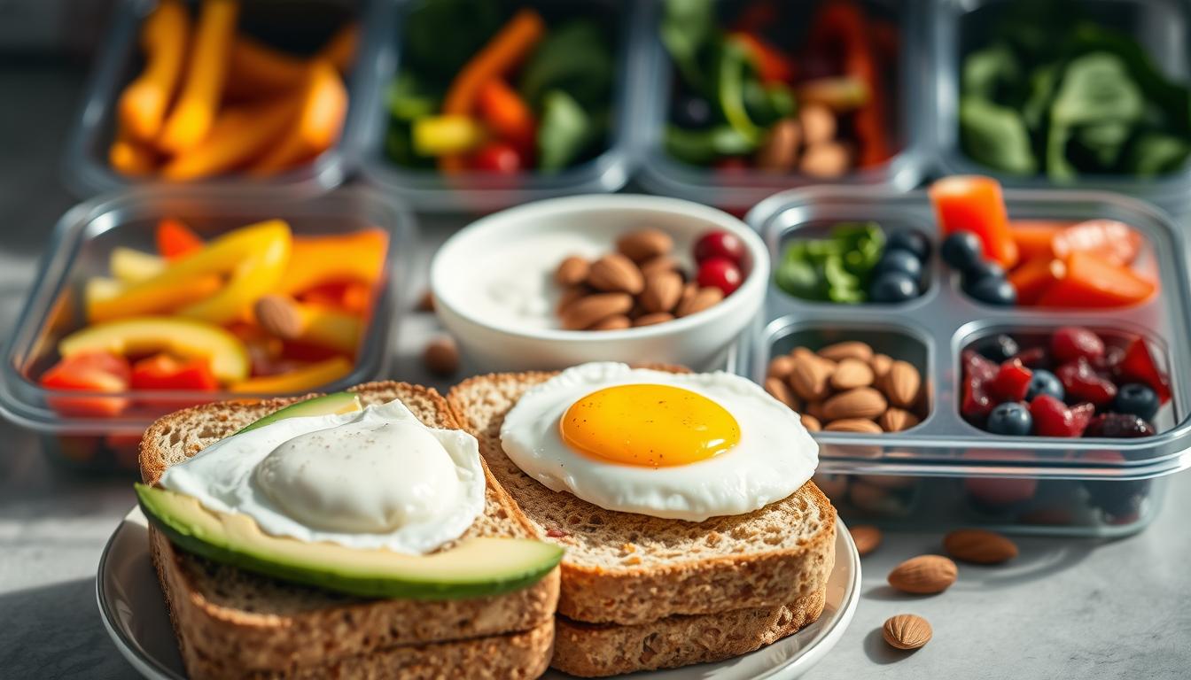 healthy breakfast sandwiches