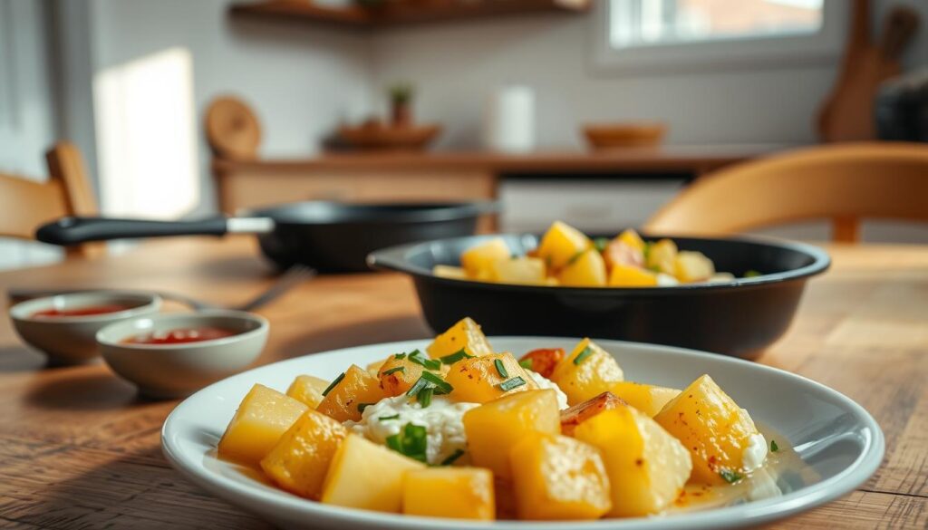 potato egg breakfast