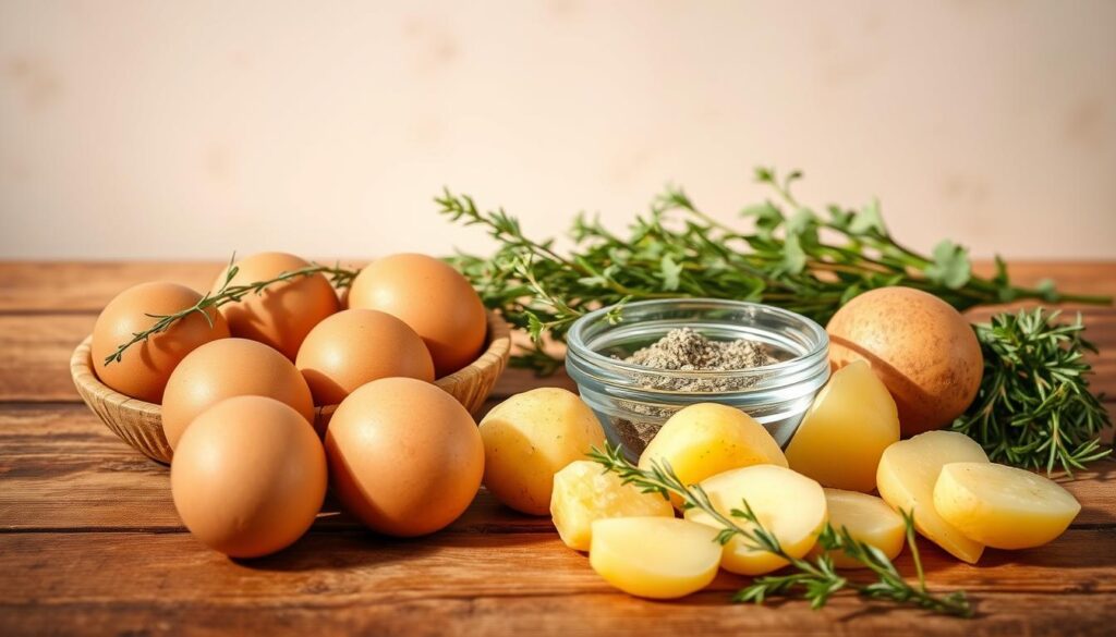 potato egg breakfast ingredients potato egg breakfast ingredients