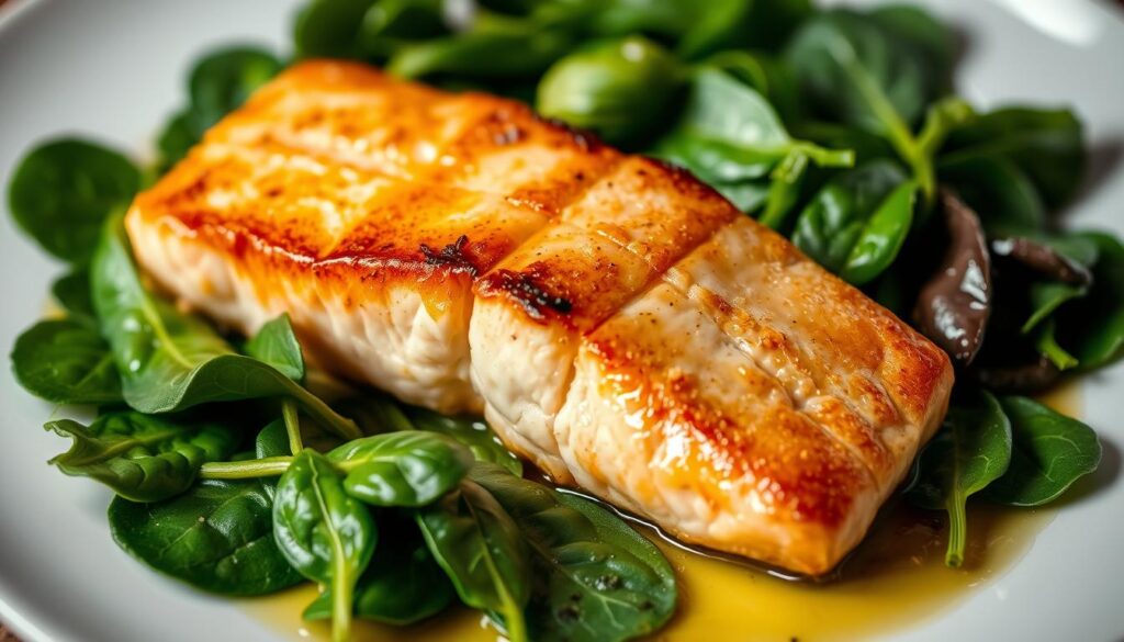 salmon and spinach recipe salmon and spinach recipe