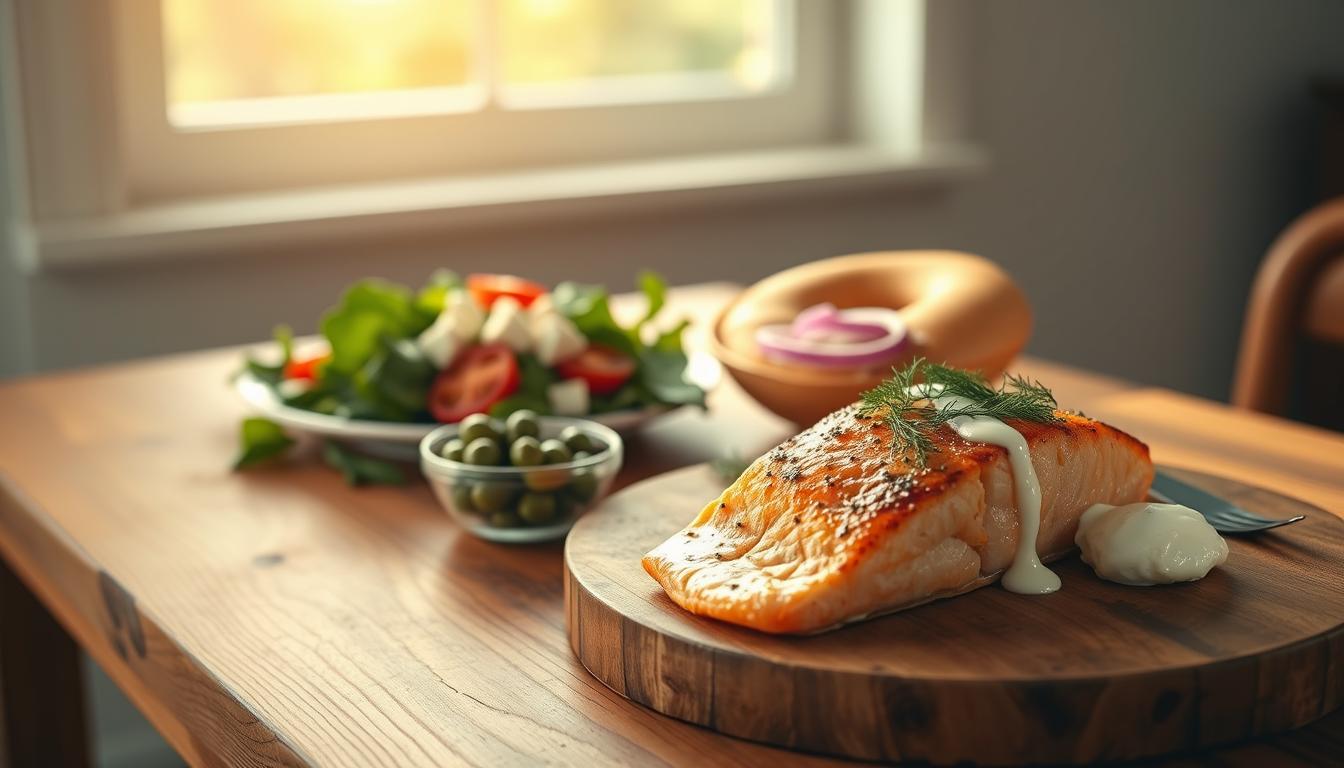 salmon breakfast