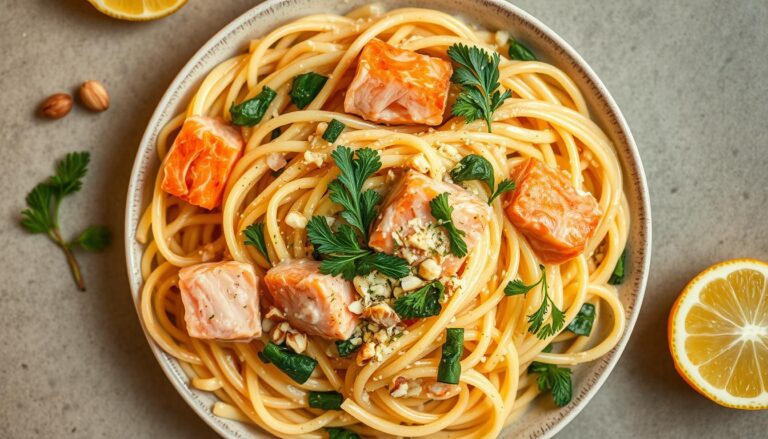 salmon pasta recipe