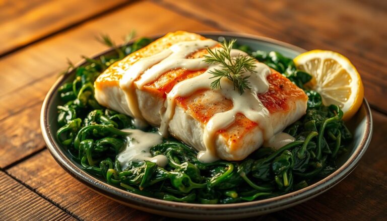 salmon spinach recipe
