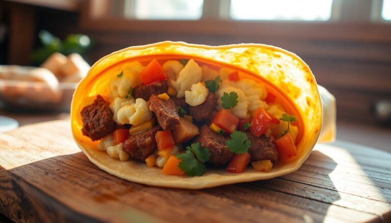 simple breakfast burrito recipe
