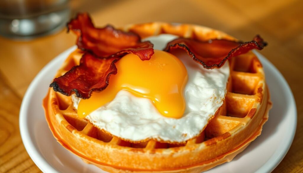 waffle sandwich
